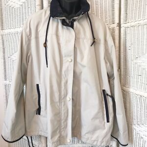 90's Mulberry Street Mens Sailing Jacket Tan 2X